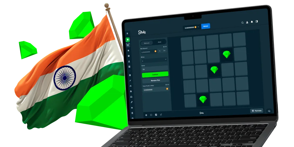 Mines game online for players in India